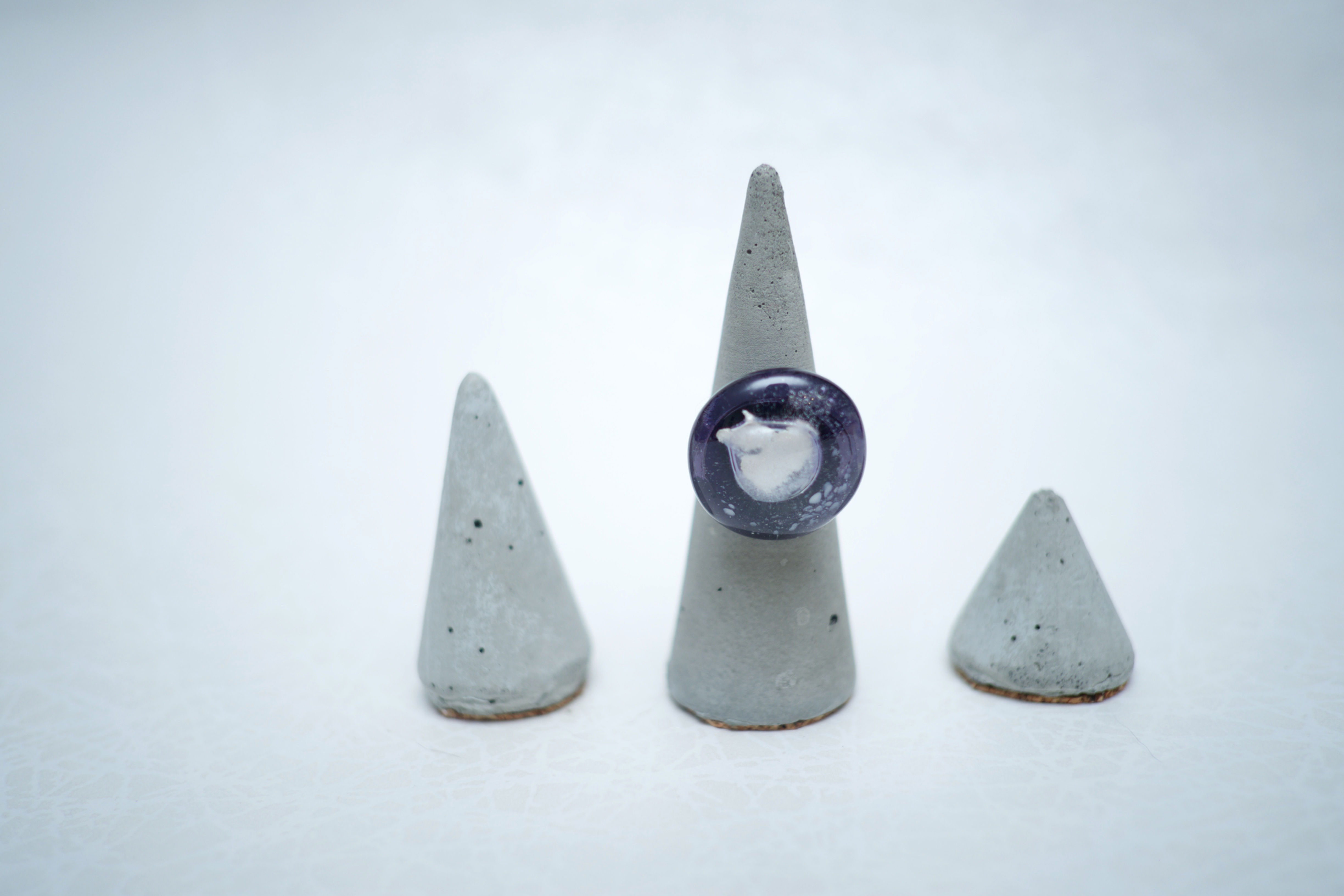 Bague Unique en Verre