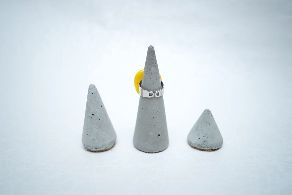 Miniature : Bague Unique en Verre