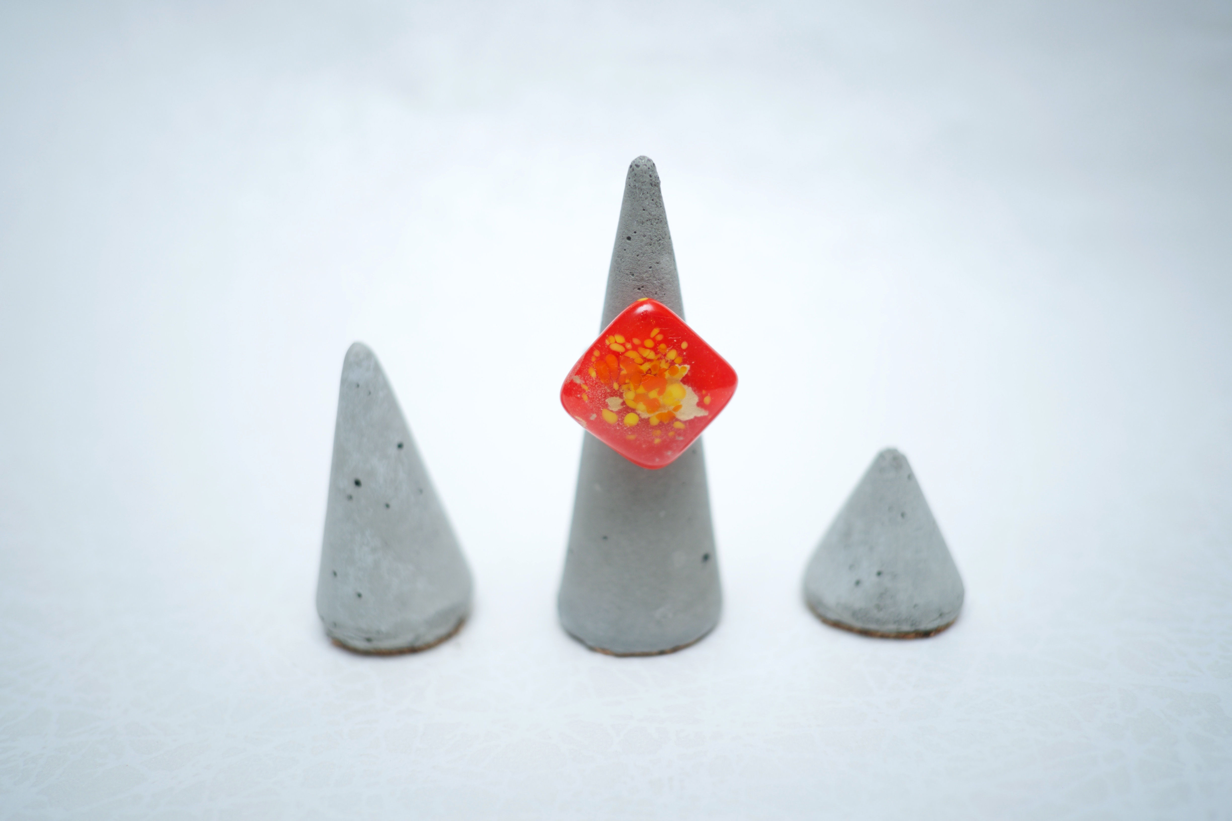 Bague Unique en Verre