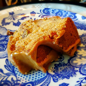 Apple Pecan Pound Cake