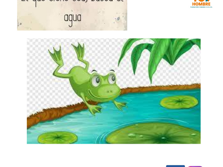 SI TIENES SED, LO MEJOR ES EL AGUA