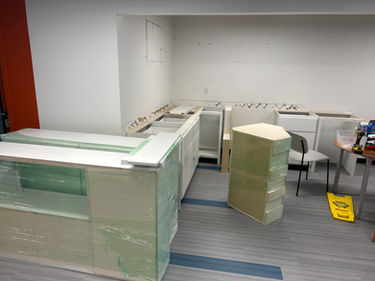 Commercial casework package for Alpha School in Austin Texas. Welborn Woodworks Custom woodworking commercial millwork custom furniture Woodworkers Austin Texas custom woodworking Austin, Austin custom cabinetry
