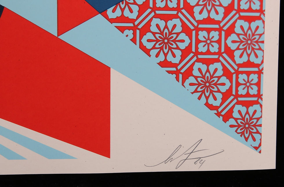 Thumbnail: Shepard Fairey (Obey Giant) - Disinformation Damage (2 variants)