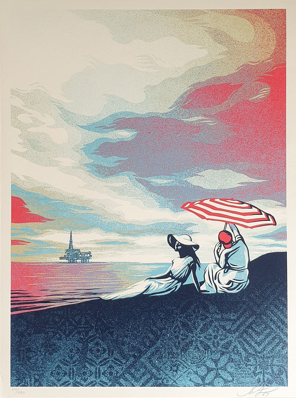 Thumbnail: Shepard Fairey (Obey Giant) - Bliss at the Cliff’s Edge