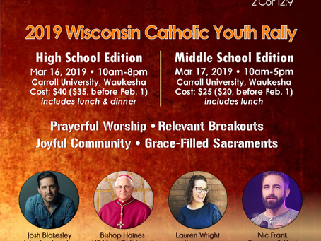 Wisconsin Catholic Youth Rally