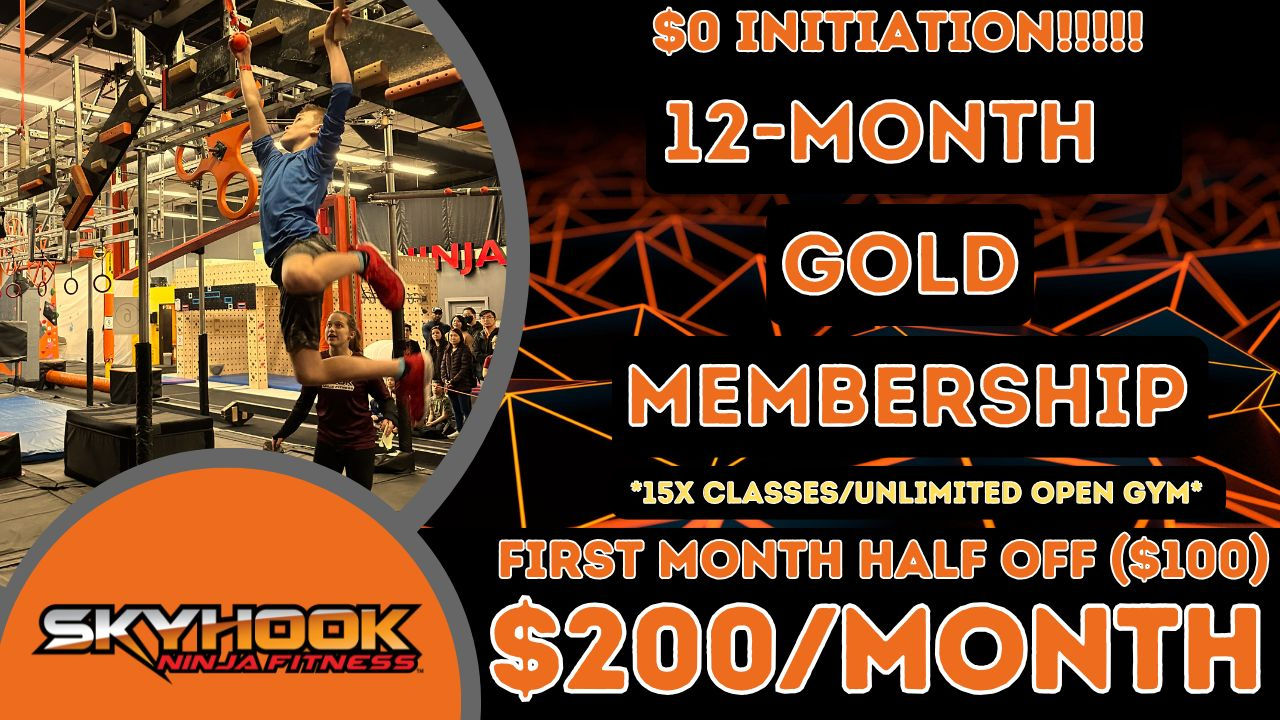 12-Month Gold Membership (Paid Monthly)