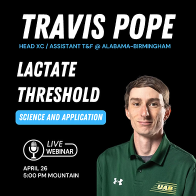 Lactate Threshold: Science & Application