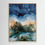 Thumbnail: Twilight Dreamscape - Framed Canvas Print
