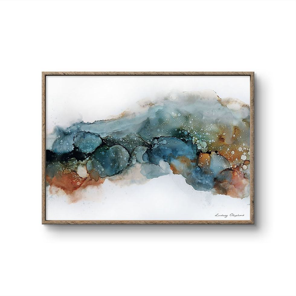 Thumbnail: Rural Downpour - Giclée Art Print