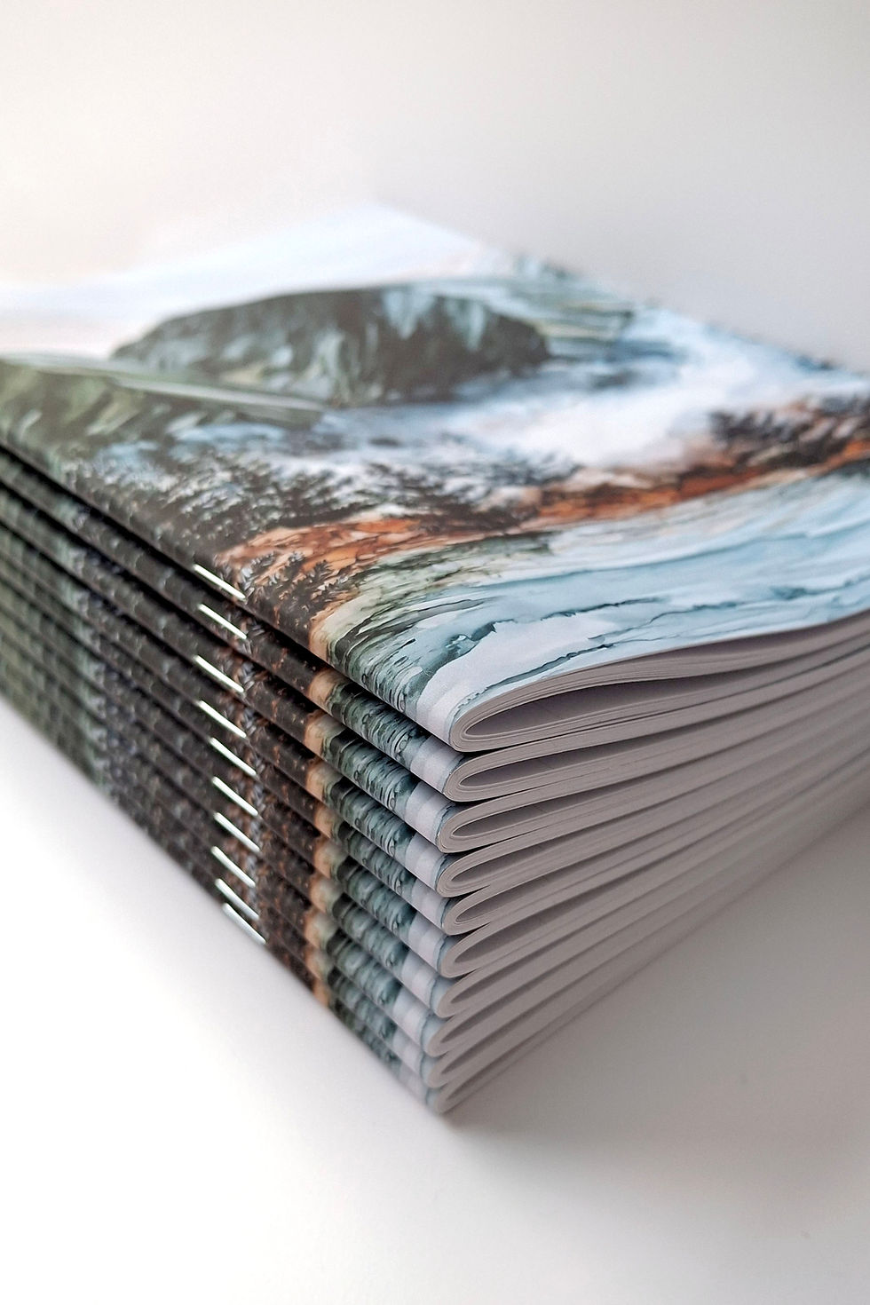 Thumbnail: A5 Velvet Touch Notebook - Edge of Dawn