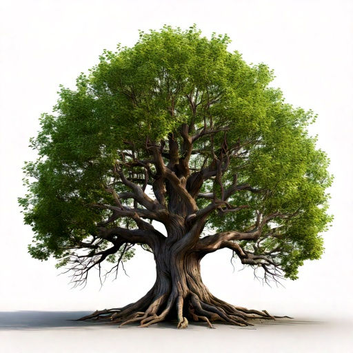 A massive tree with lots of branches, just like AI.