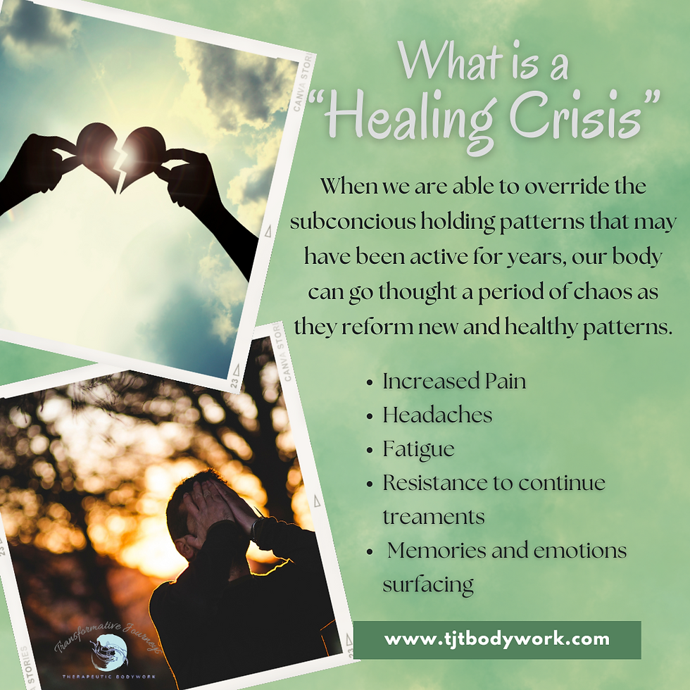 What is a Healing Crisis?