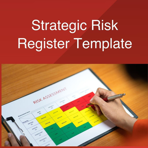 Strategic Risk Register Template | Sadhana Consulting