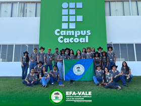EFA VALE visita IFRO de Cacoal 