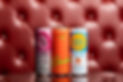 A White Claw Wild Cherry Vodka Soda, Onda Tequila Lime Seltzer, and High Noon Peach Vodka Soda