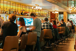 People sitting at the bar