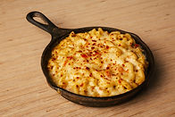 A bowl of mac + cheese