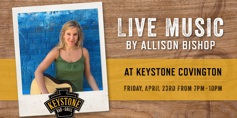 Live Music by Allison Bishop