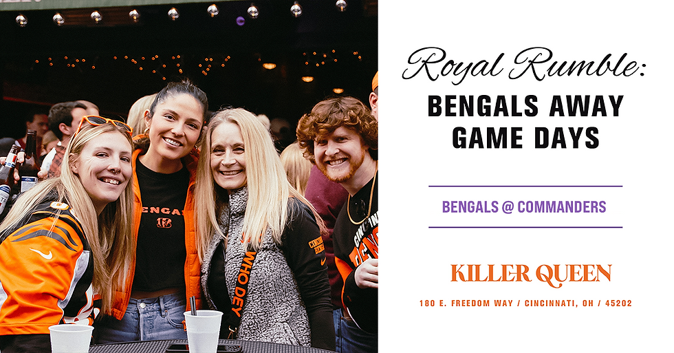 Royal Rumble: Bengals @ Commanders