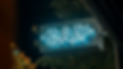A blue "BAR" neon