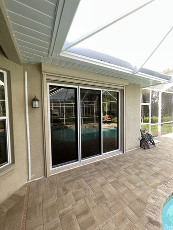 Custom Beige Rolling Shutters | Jansen Shutters & Specialties