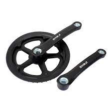 Bicycle crankset-single speed