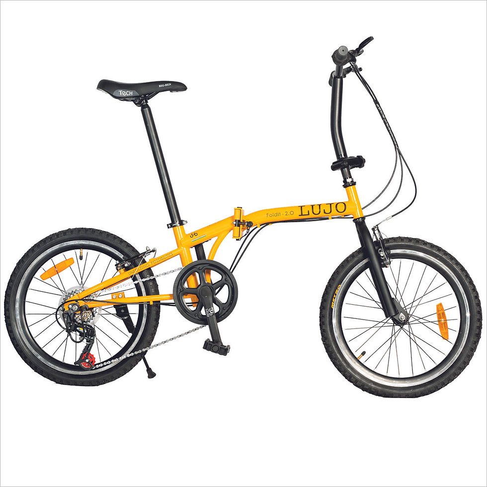 FoldIt 2.O Medium Type Handlebar - Melon Yellow