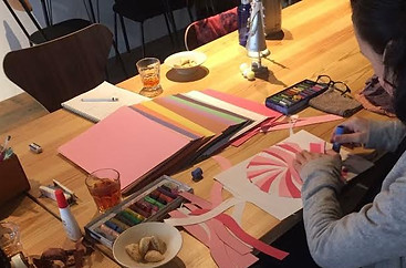 Art Farmセルフケアワークショップの様子