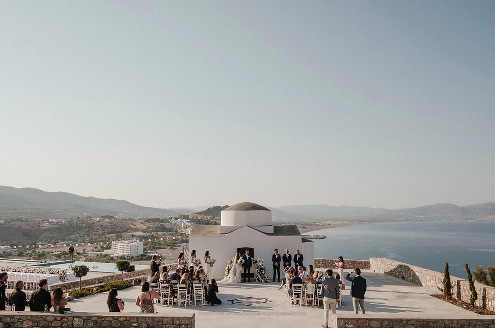 Ktima Lindos Chapel view