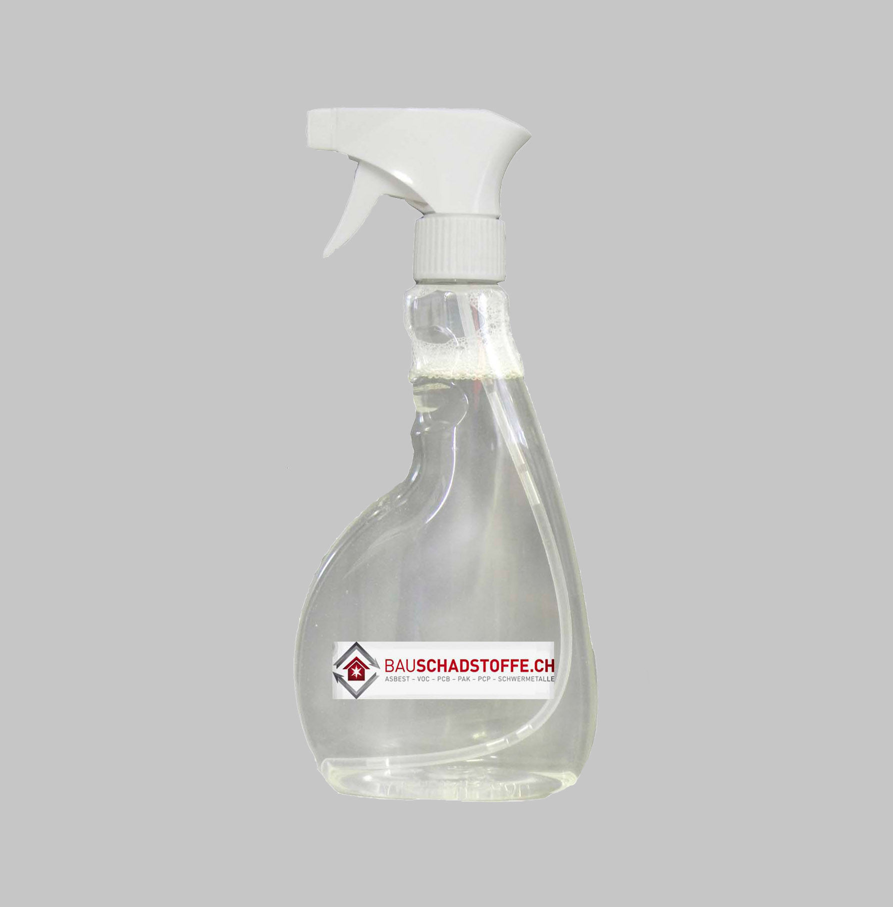 Asbest-Benetzungsflüssigkeit in Sprühflasche