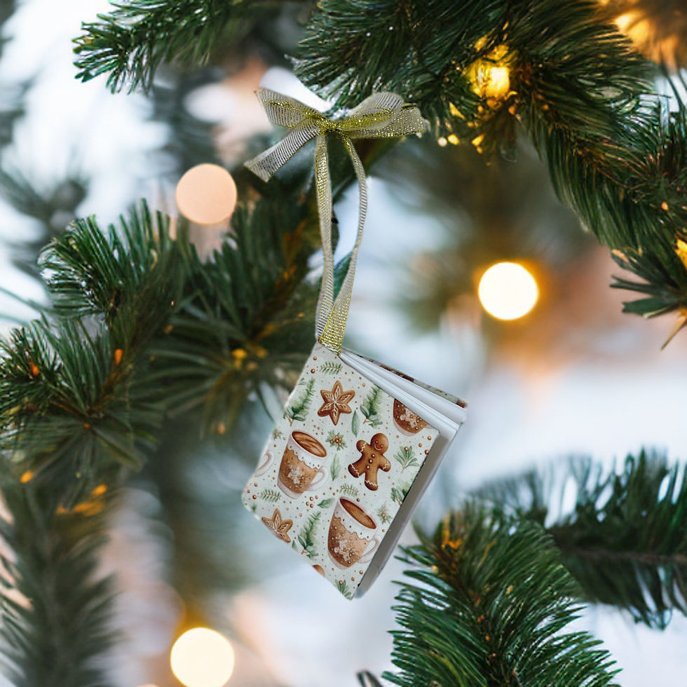 Thumbnail: MEDIUM Book Ornament