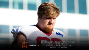 Commanders Joint Practice with the Baltimore Ravens - Reveiw