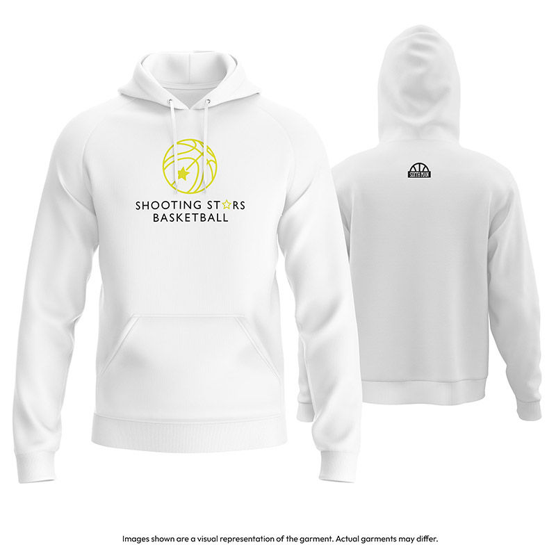 Thumbnail: Shooting Stars Cotton Hoodie - Large logo