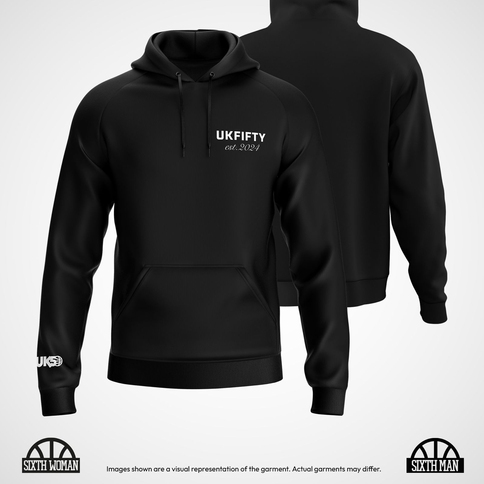 UK50 Oversized Heavyweight Cotton Hoodie 