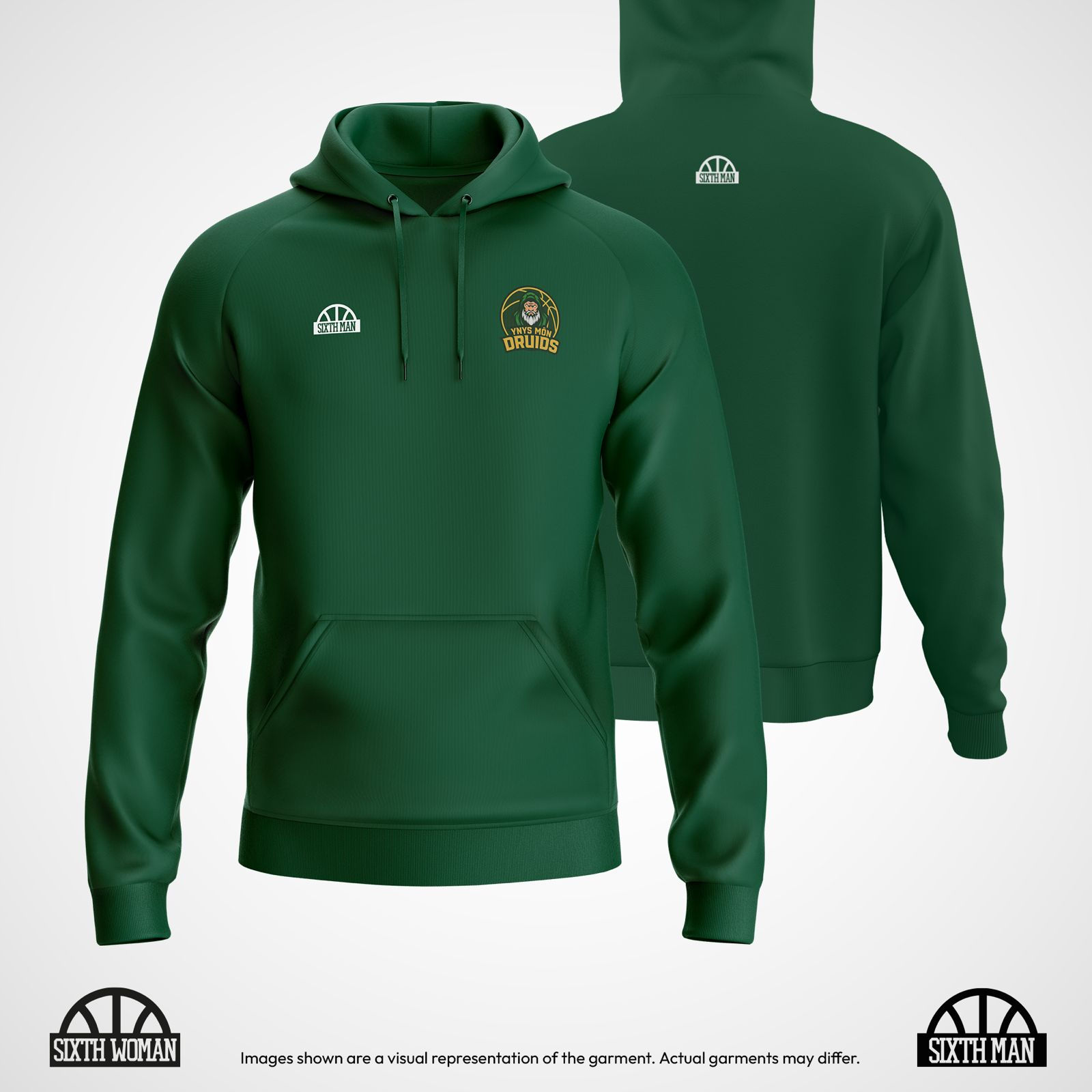 Ynys Mon Druids Cotton Hoodie