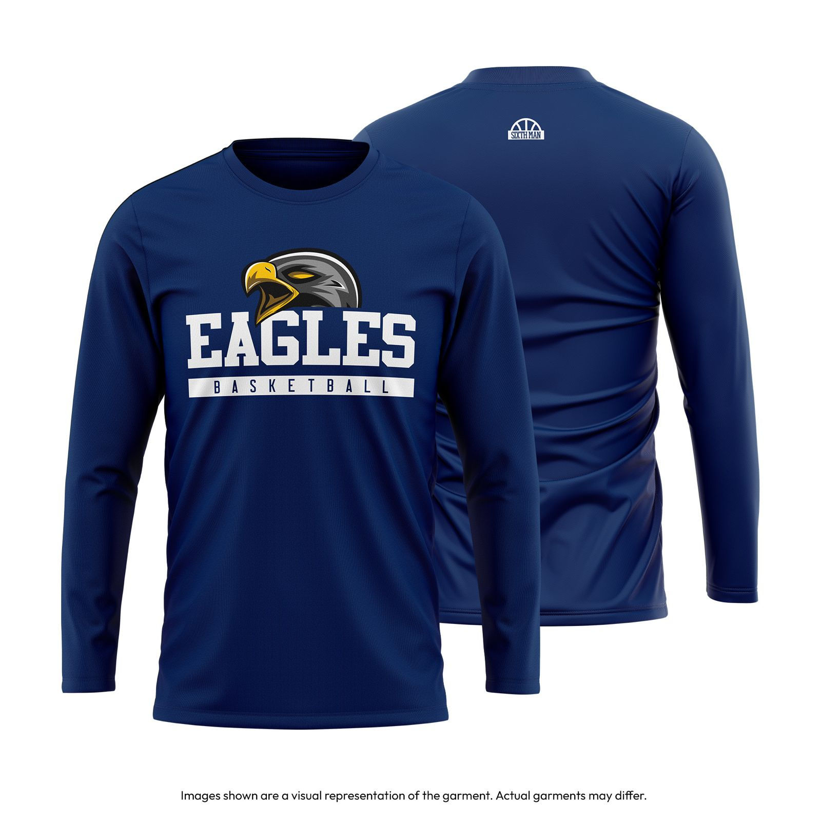 Reddish Eagles Dri Fit Long Sleeve