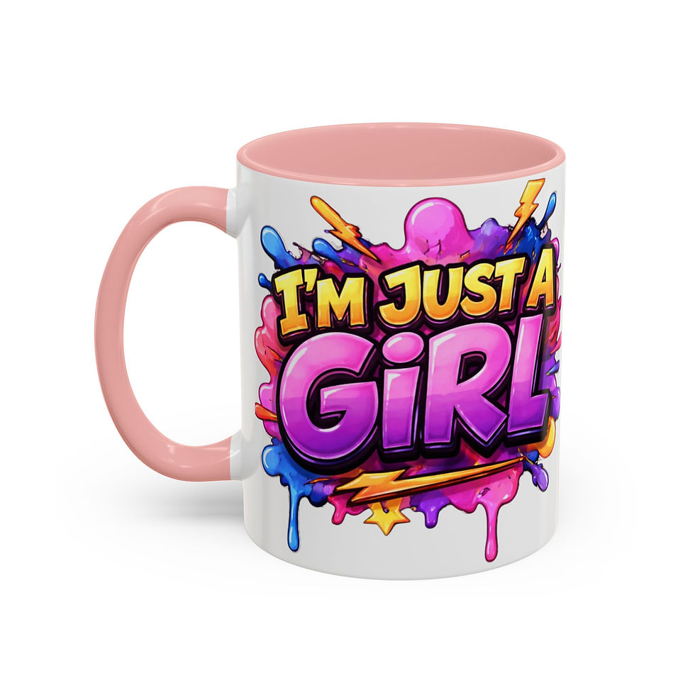 Thumbnail: I'm Just A Girl Coffee Mug (11, 15oz)