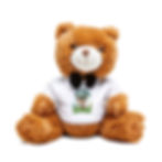 Thumbnail: Personalized Teddy bear with Customized T-Shirt