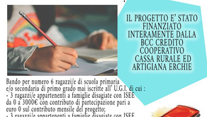 AL VIA IL BANDO PER IL DOPOSCUOLA GRATUITO PRESSO L’ASSOCIAZIONE UNIONE GIOVANI ITALIANI