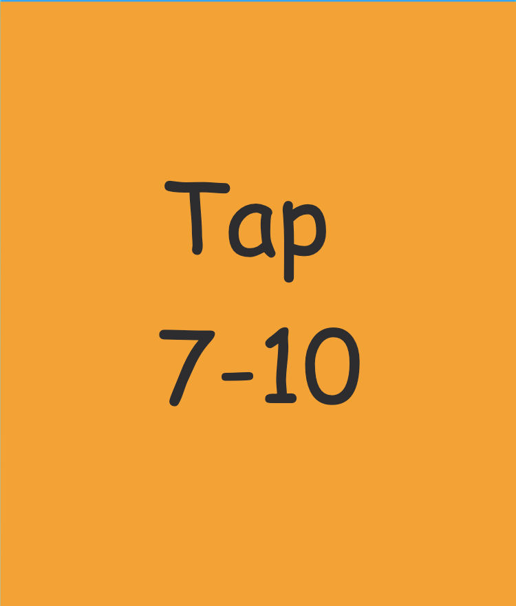 Wednesdays 4:15pm Summer Tap for 7-10 yrs old