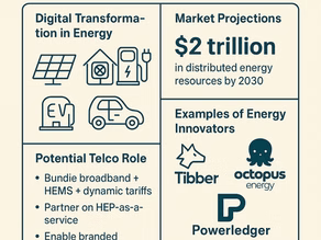 Telcos in Energy: Telcos bündeln HEP/HEMS mit dynamic tariffs und VPP-Flexibilität, setzen auf Standards wie Matter, OpenADR und IEEE 2030.5 und nutzen NIST CSF + GDPR für Security/Privacy.