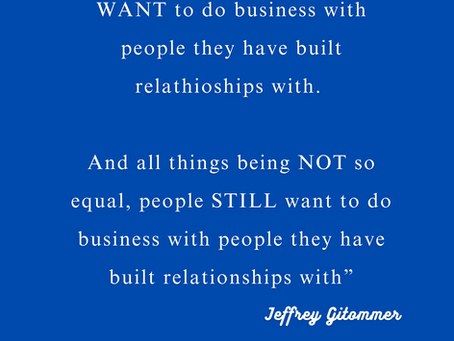 The corporate game is about people! H2H (Human to Human).