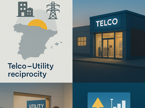 Illustration of a connected home ecosystem with solar panels, EV charger, heat pump and app control, representing a telco-powered Home Energy Platform partnership.