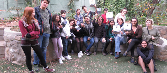Entrega de Guía de Historia Natural al Colegio Altamira
