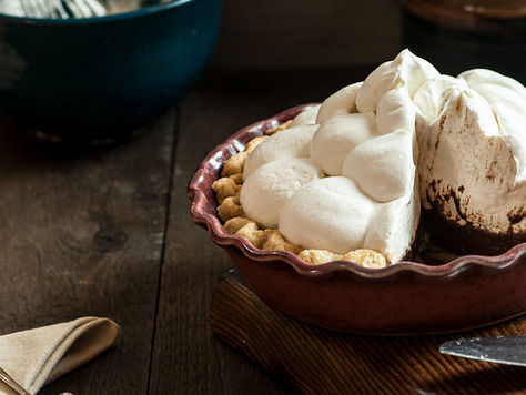 Dark Chocolate Cream Pie