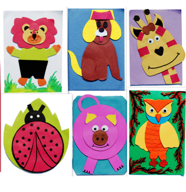 Safari Animals Birthday Invitation - Pack of 6