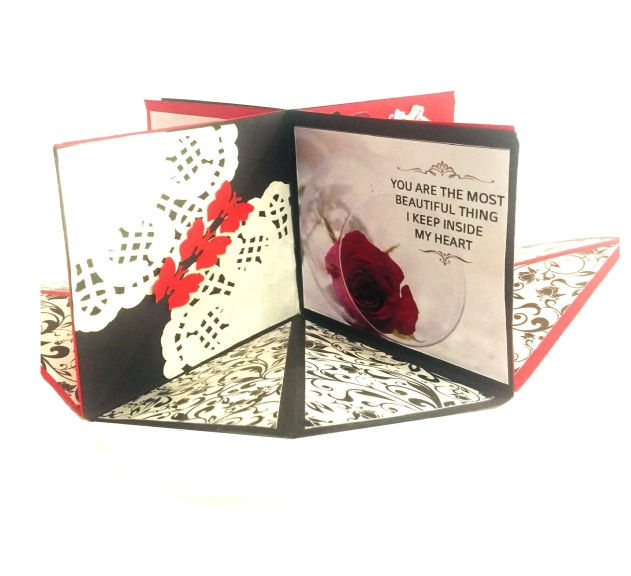 Thumbnail: Special Romantic 3D Star Card Love Book