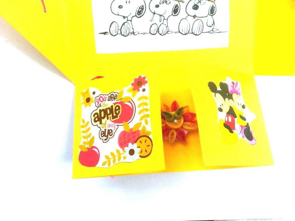 Thumbnail: Heartfelt Rakhi Wishes for Brother with a Handmade Quilled Rakhi