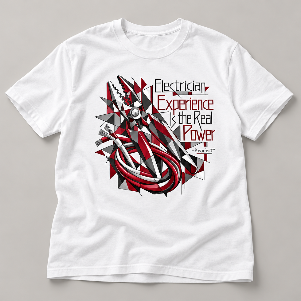 Electrician Heavyweight Cotton Crew approved front mockup