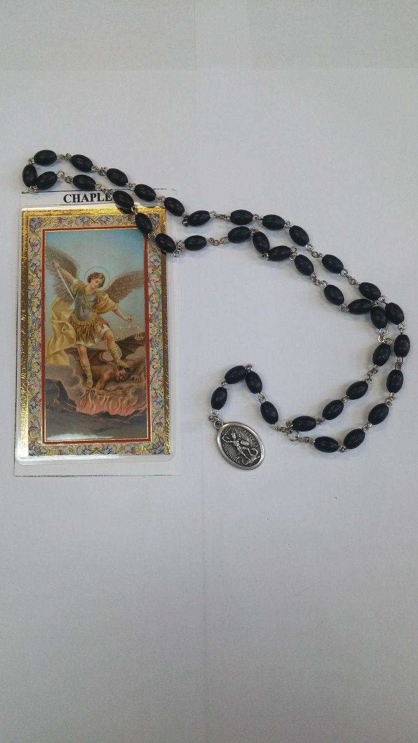 St. Michael Chaplet with prayer card